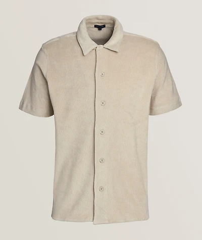 Terry Cotton Camp Shirt
