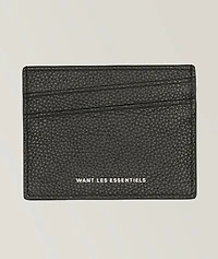 Branson Pebble-Grained Leather Cardholder