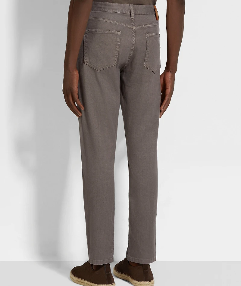 Roccia Linen-Cotton Jeans