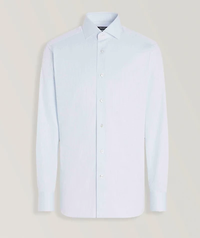 Centoventimila Striped Structured Cotton Shirt