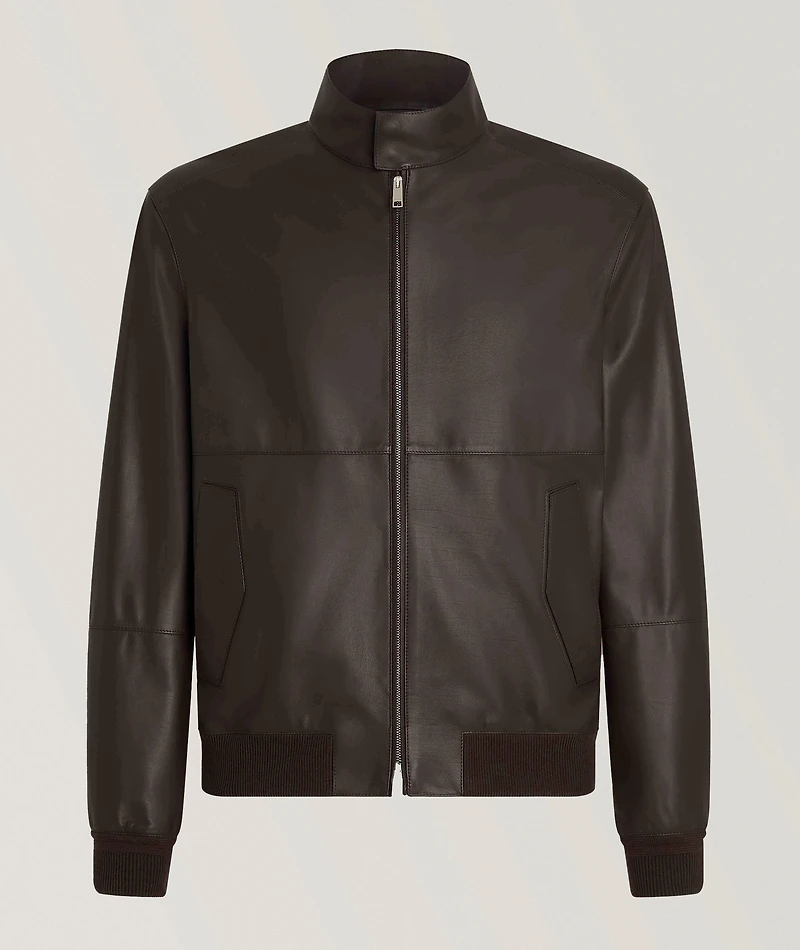 Nappa Leather Bomber