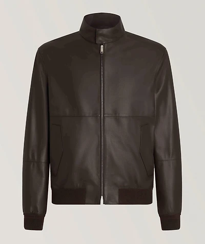 Nappa Leather Bomber