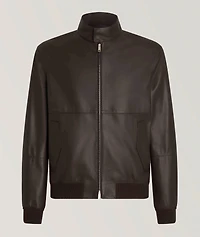 Nappa Leather Bomber