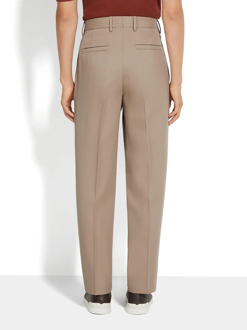 Cotton-Wool Dress Pants