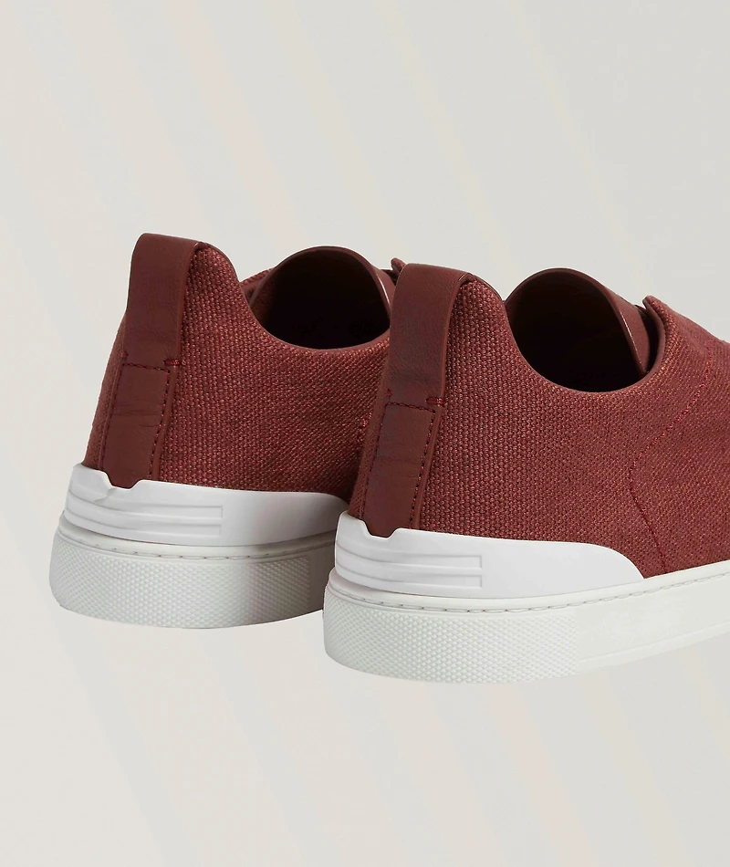 Oasi Triple Stitch Linen Sneakers