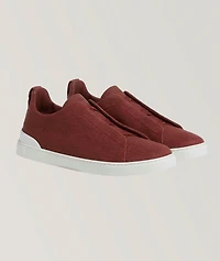 Oasi Triple Stitch Linen Sneakers