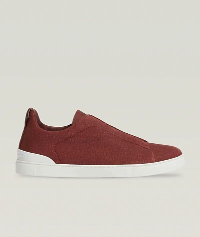 Oasi Triple Stitch Linen Sneakers