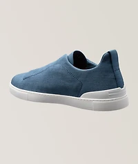 Oasi Triple Stitch Linen Sneakers