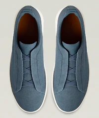 Oasi Triple Stitch Linen Sneakers