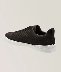 Triple Stitch PELLETESSUTA Leather Sneakers