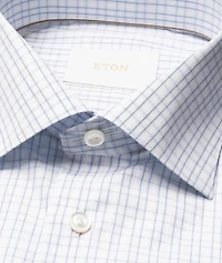 Slim-Fit Elevated Check Dress Shirt