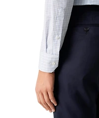 Slim-Fit Elevated Check Dress Shirt