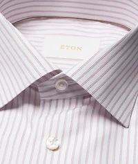 Slim-Fit Elevated Stripe Dress Shirt