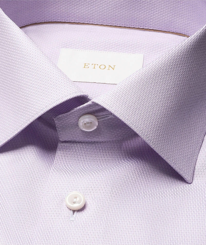 Contemporary-Fit Elevated Textured Dress Shirt
