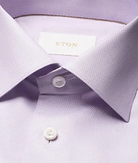 Contemporary-Fit Elevated Textured Dress Shirt