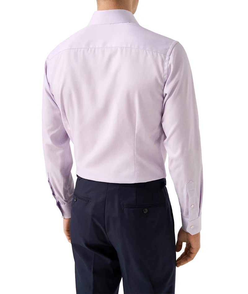 Contemporary-Fit Elevated Textured Dress Shirt