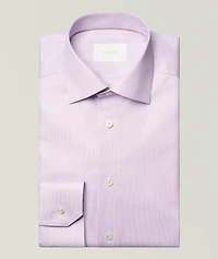 Contemporary-Fit Elevated Textured Dress Shirt