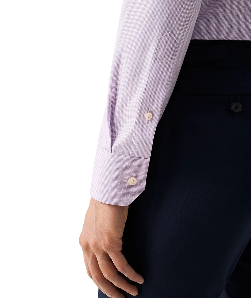 Slim-Fit Dobby Dress Shirt