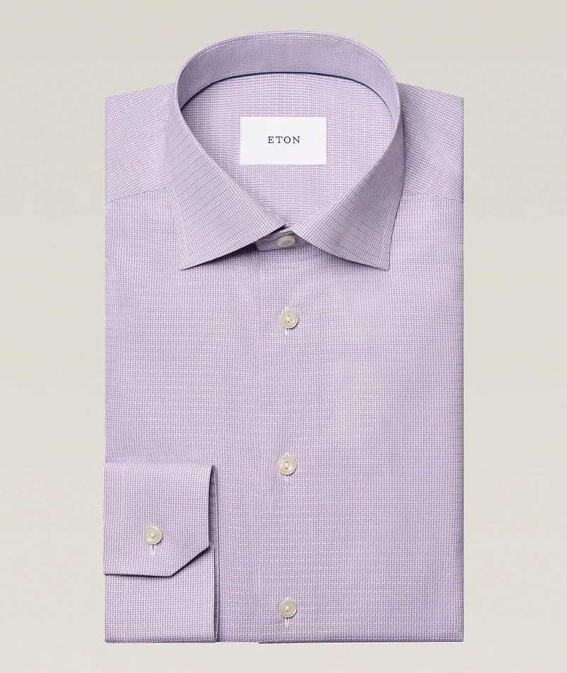 Slim-Fit Dobby Dress Shirt