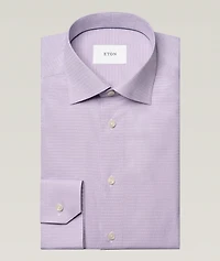 Slim-Fit Dobby Dress Shirt