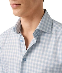 Slim-Fit Check Dress Shirt