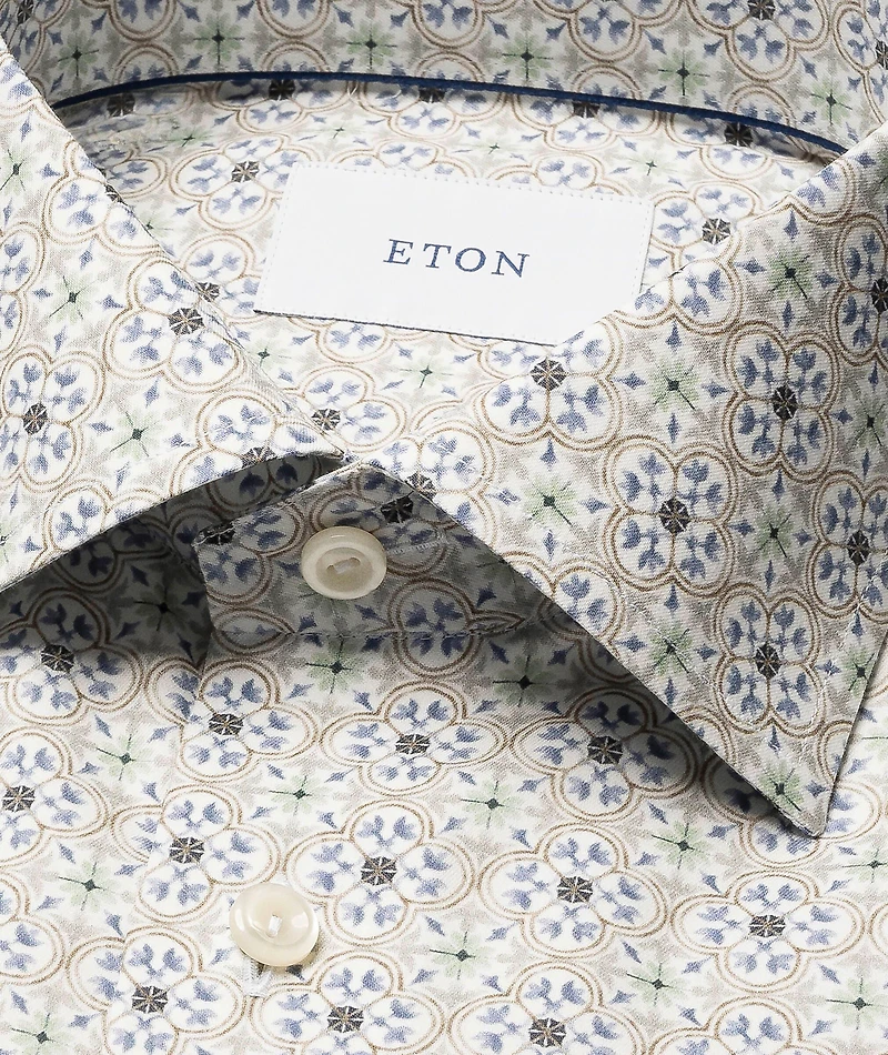 Slim-Fit Cotton Tencel Lyocell Shirt
