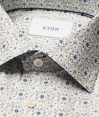 Slim-Fit Cotton Tencel Lyocell Shirt