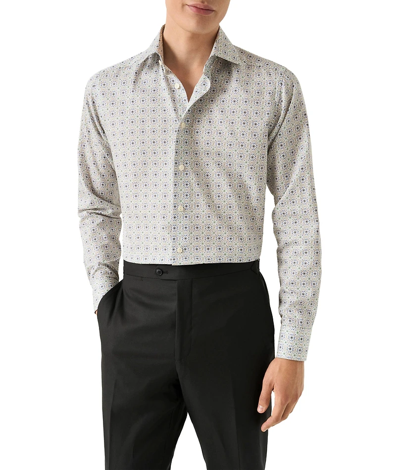 Slim-Fit Cotton Tencel Lyocell Shirt