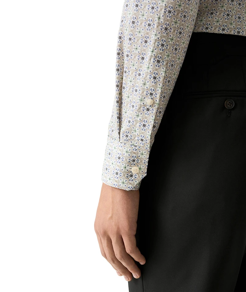 Slim-Fit Cotton Tencel Lyocell Shirt