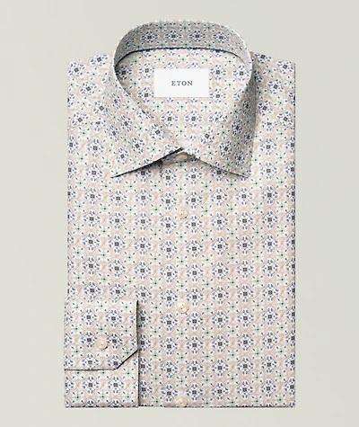 Slim-Fit Cotton Tencel Lyocell Shirt