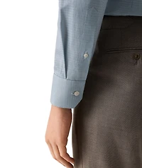 Contemporary-Fit Semi-Solid Dobby Shirt