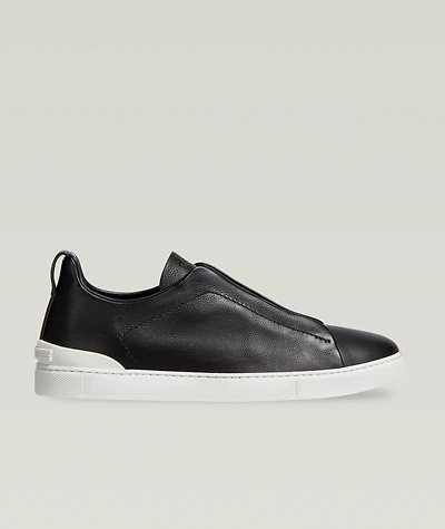 Triple Stitch SECONDSKIN Leather Sneakers