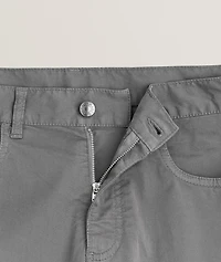 Regular-Fit Stretch-Cotton Pants