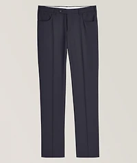 Five-Pocket Wool Dress Pants