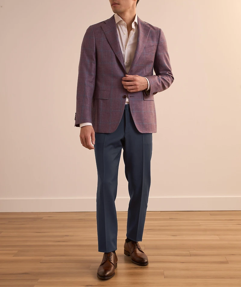 Five-Pocket Wool Dress Pants