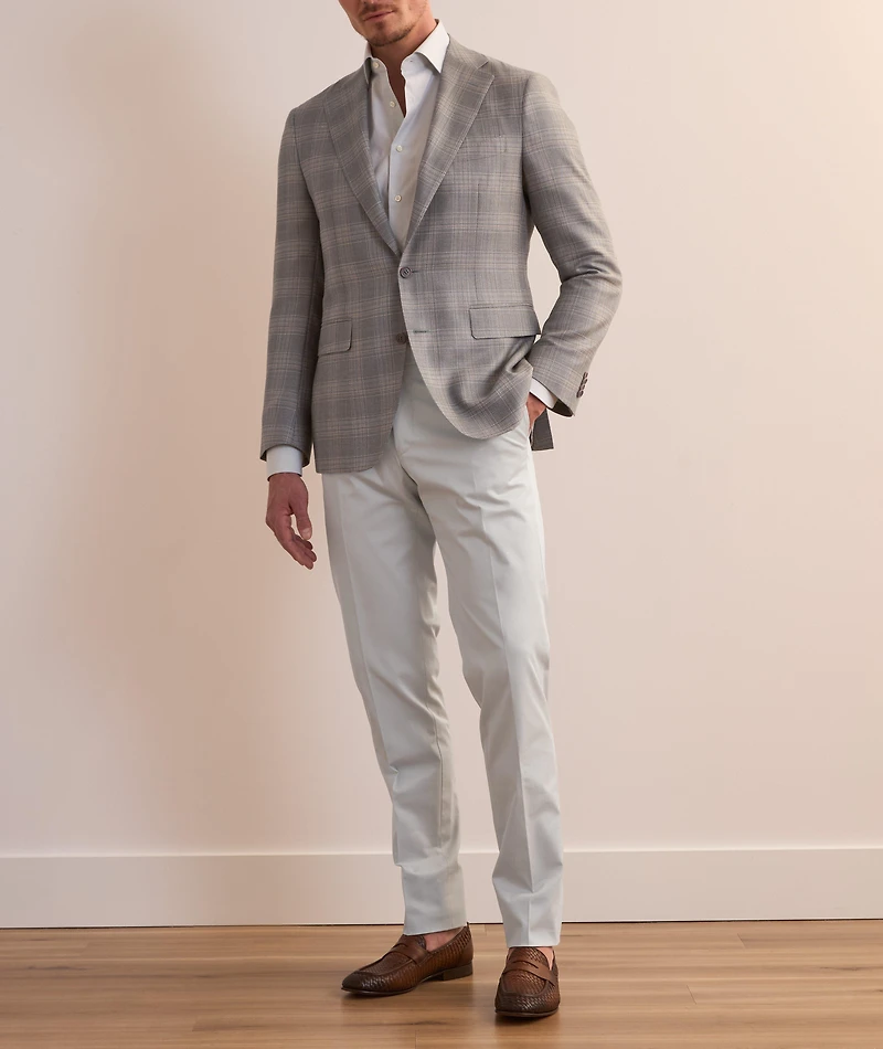 Kei Stretch-Cotton Dress Pants