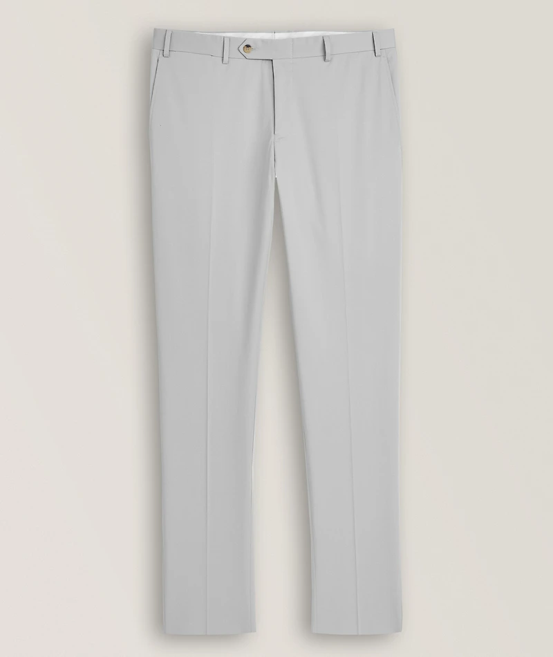Kei Stretch-Cotton Dress Pants