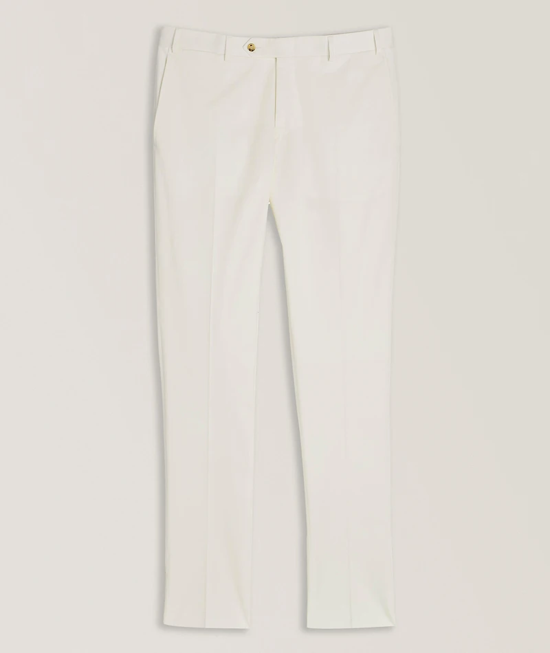 Kei Stretch-Cotton Dress Pants