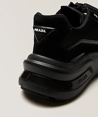 Systeme Brushed Leather Sneakers