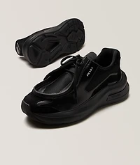 Systeme Brushed Leather Sneakers