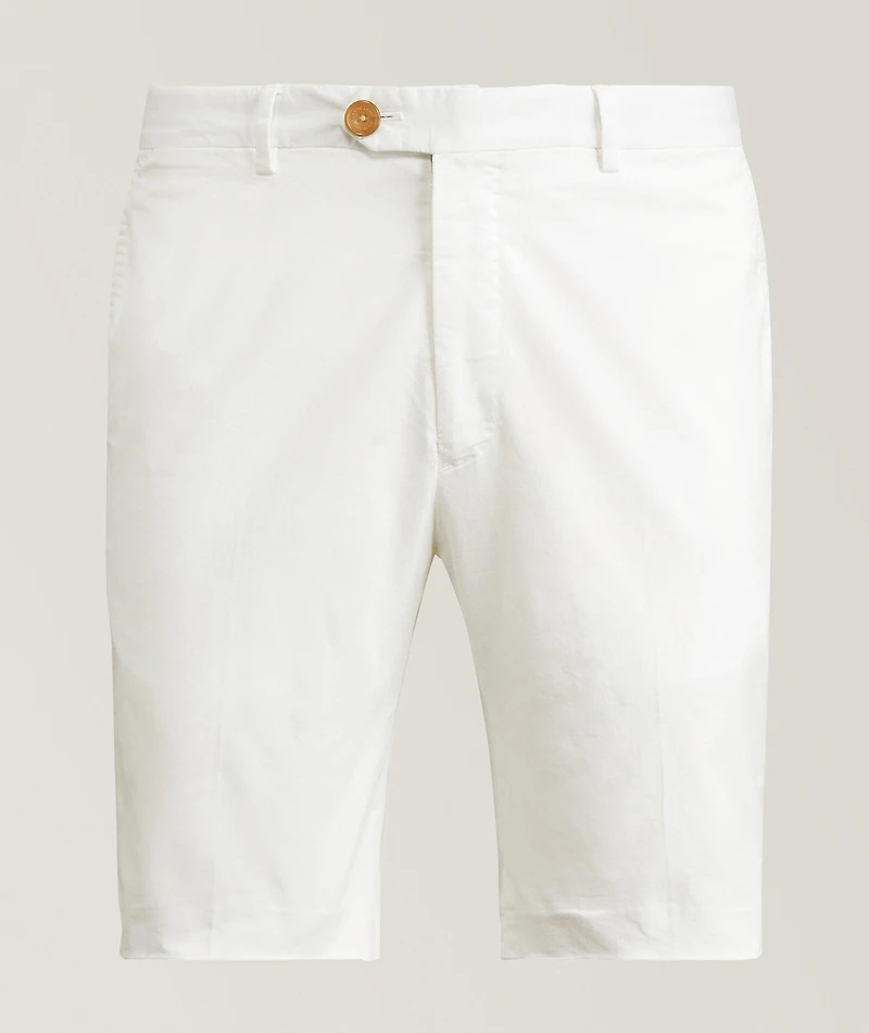 Slim-Fit Stretch-Cotton Chino Shorts