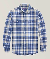Cooper Plaid Cotton Twill Shirt
