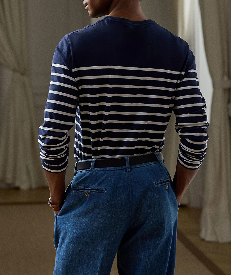 Striped Crewneck T-Shirt