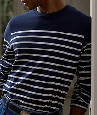 Striped Crewneck T-Shirt