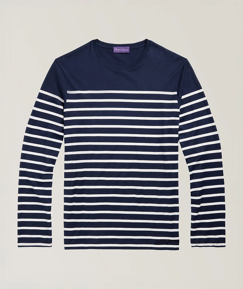 Striped Crewneck T-Shirt