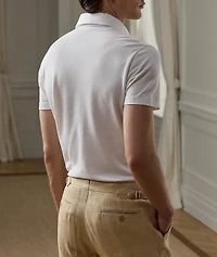Slim-Fit Washed Piqué Polo