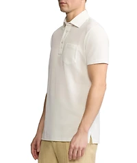 Slim-Fit Washed Piqué Polo