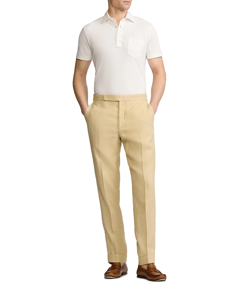 Slim-Fit Washed Piqué Polo