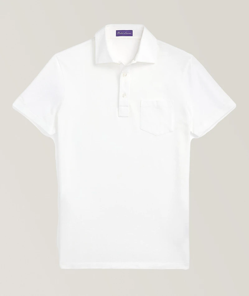 Slim-Fit Washed Piqué Polo