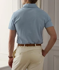 Slim-Fit Washed Piqué Polo